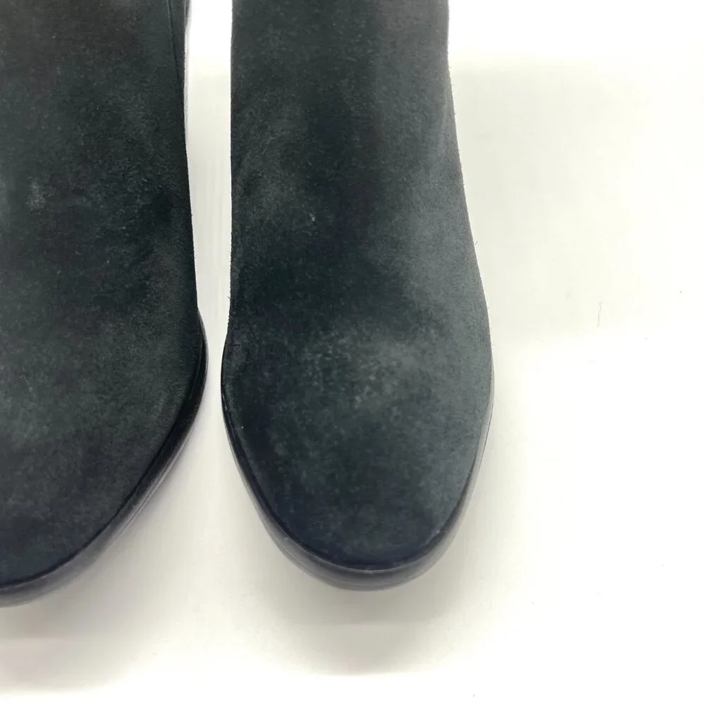 Ugg Womens Size‎ 6.5 6.5M Breeda Black Suede Leather Ankle Boots Shoes